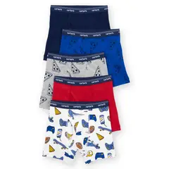 CARTER'S - Pack 5 Boxers Algodón Niño