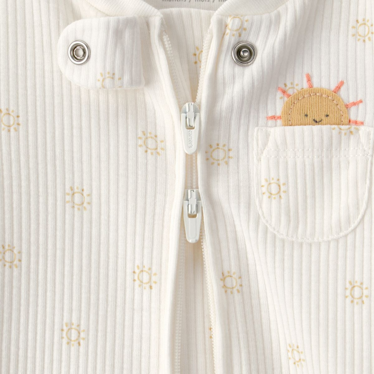 CARTER'S - Pijama Algodón Rib Unisex Bebé Carter's