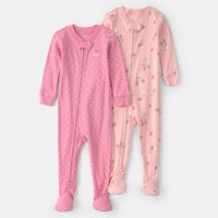Pijama Algodón Pack 2 Unidades Bebé Niña