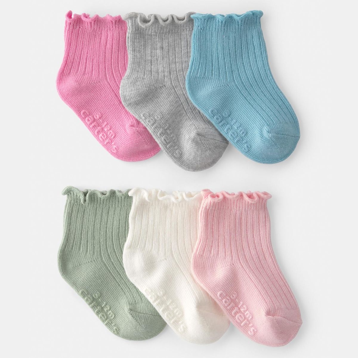 CARTER'S - Calcetines Pack 6 Pares Bebé Niña Carter's