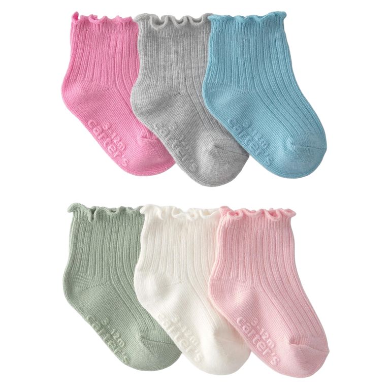 Calcetines Pack 6 Pares Bebé Niña