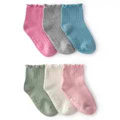 CARTER'S - Calcetines Pack 6 Pares Niña