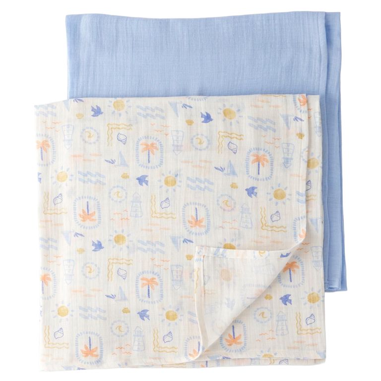 Tuto Muselina Pack 2 Unidades Bebé Unisex
