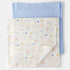 CARTER'S - Tuto Muselina Pack 2 Unidades Bebé Unisex