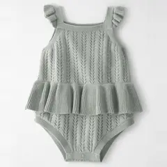 CARTER'S - Enterito Tejido de Algodón Orgánico Bebé Niña