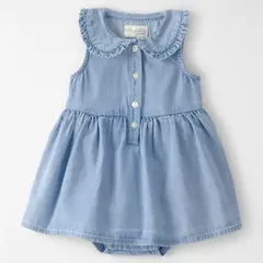 CARTER'S - Vestido body de Algodón orgánico Bebé Niña
