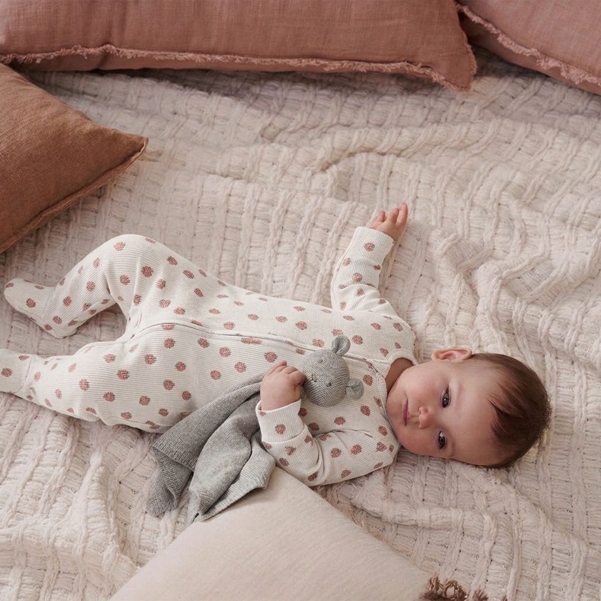 CARTER'S - Pijama Little Planet Algodón Orgánico Bebé Niña Rn A 9 Meses