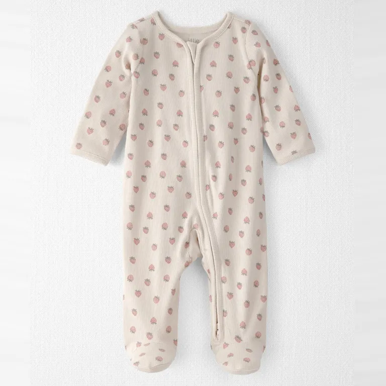 Pijama Little Planet Algodón Orgánico Bebé Niña Rn A 9 Meses
