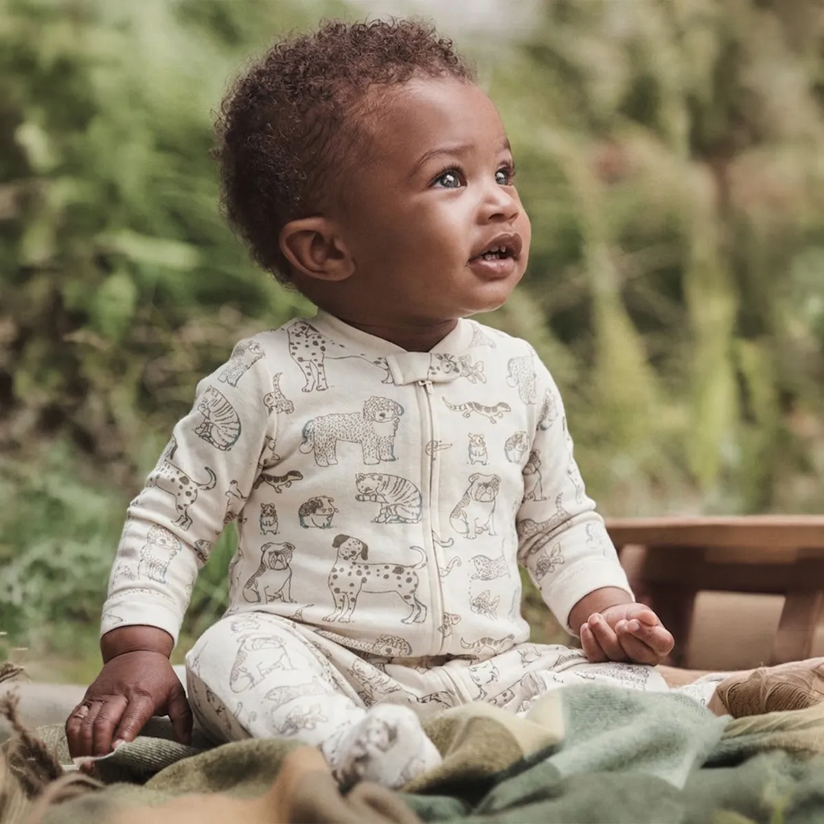 CARTER'S - Pijama Little Planet Algodón Orgánico Bebé Unisex Rn A 9 Meses