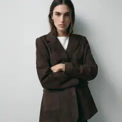 ESEOESE - Blazer Birkin 100% Cuero Mujer