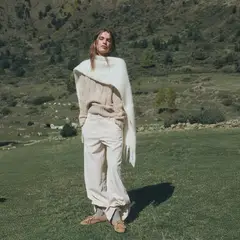 ESEOESE - Pantalón Dickens 100% Algodón Mujer