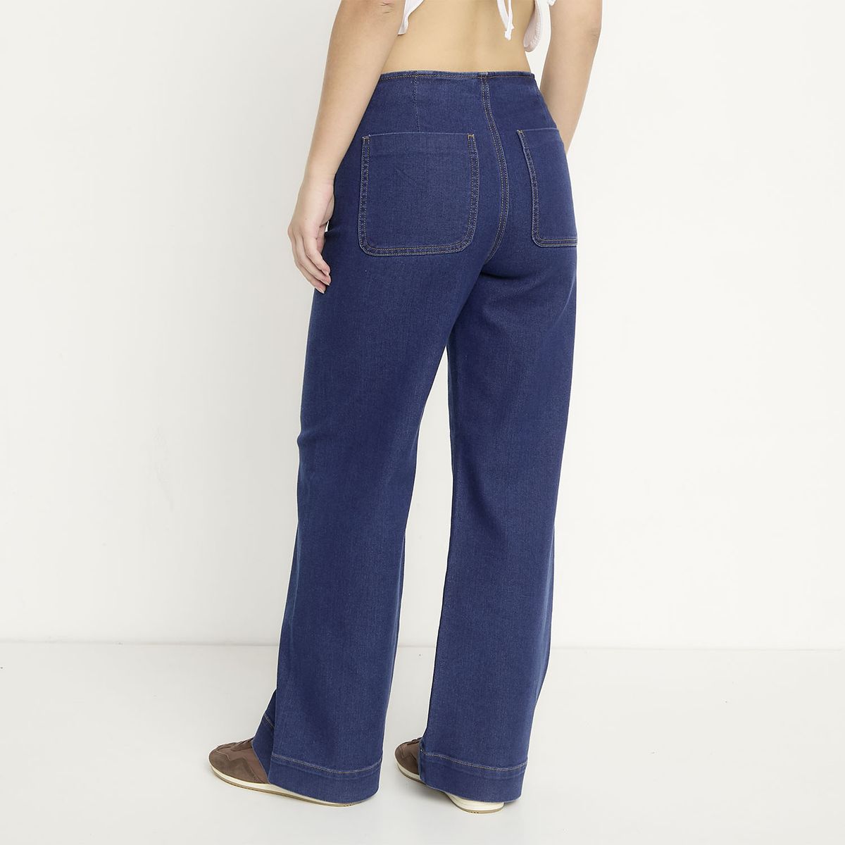 ONLY - Jeans Wide Leg Tio Alto Mujer Only
