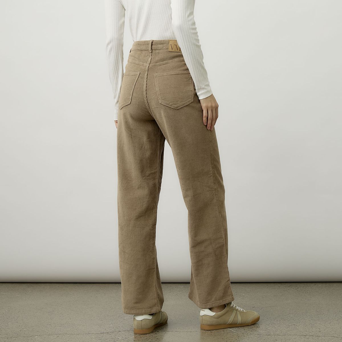 VERO MODA - Pantalón Tiro Alto Mujer Vero Moda
