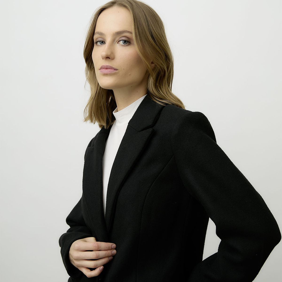 VERO MODA - Abrigo Lana Mujer Vero Moda