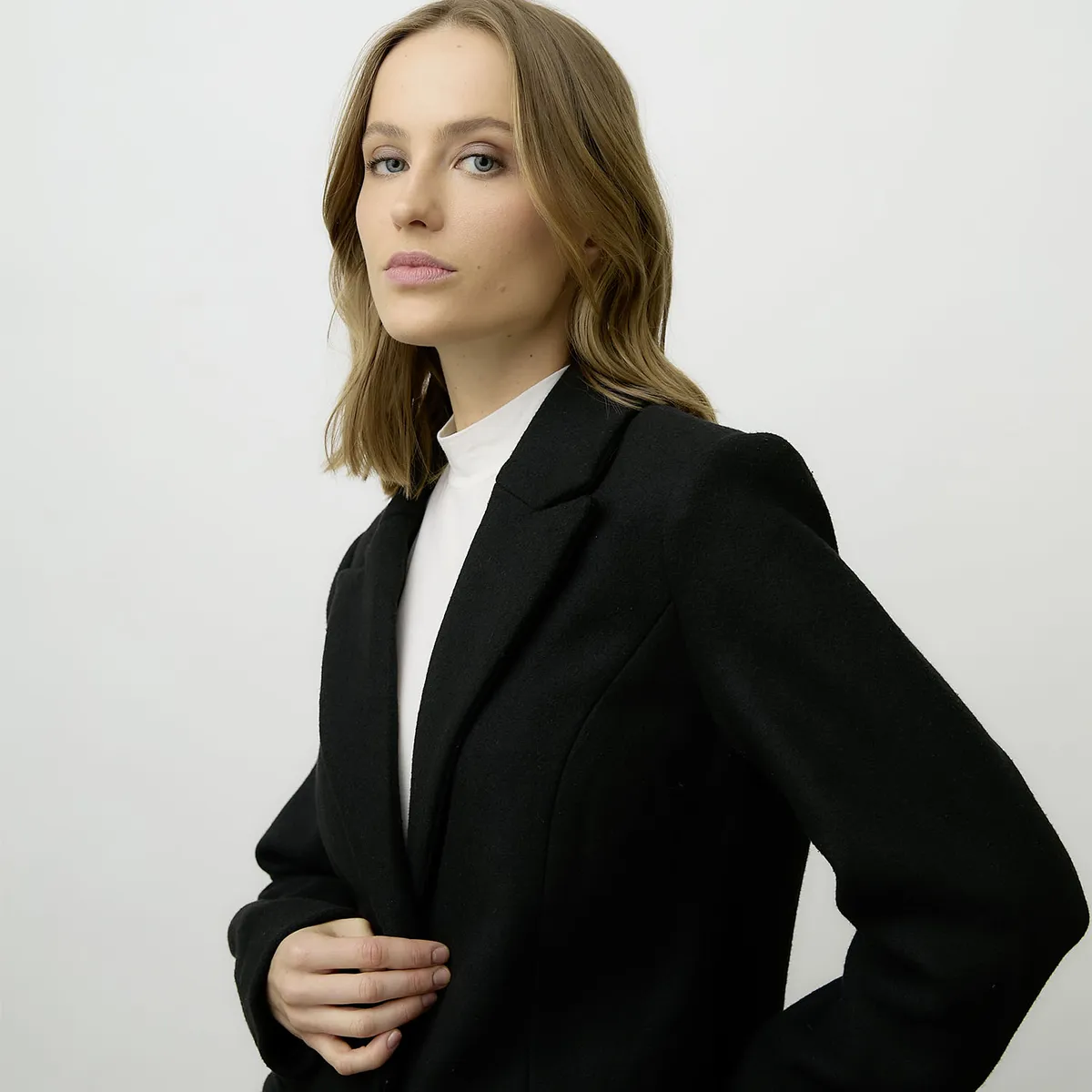 VERO MODA - Abrigo Lana Mujer Vero Moda