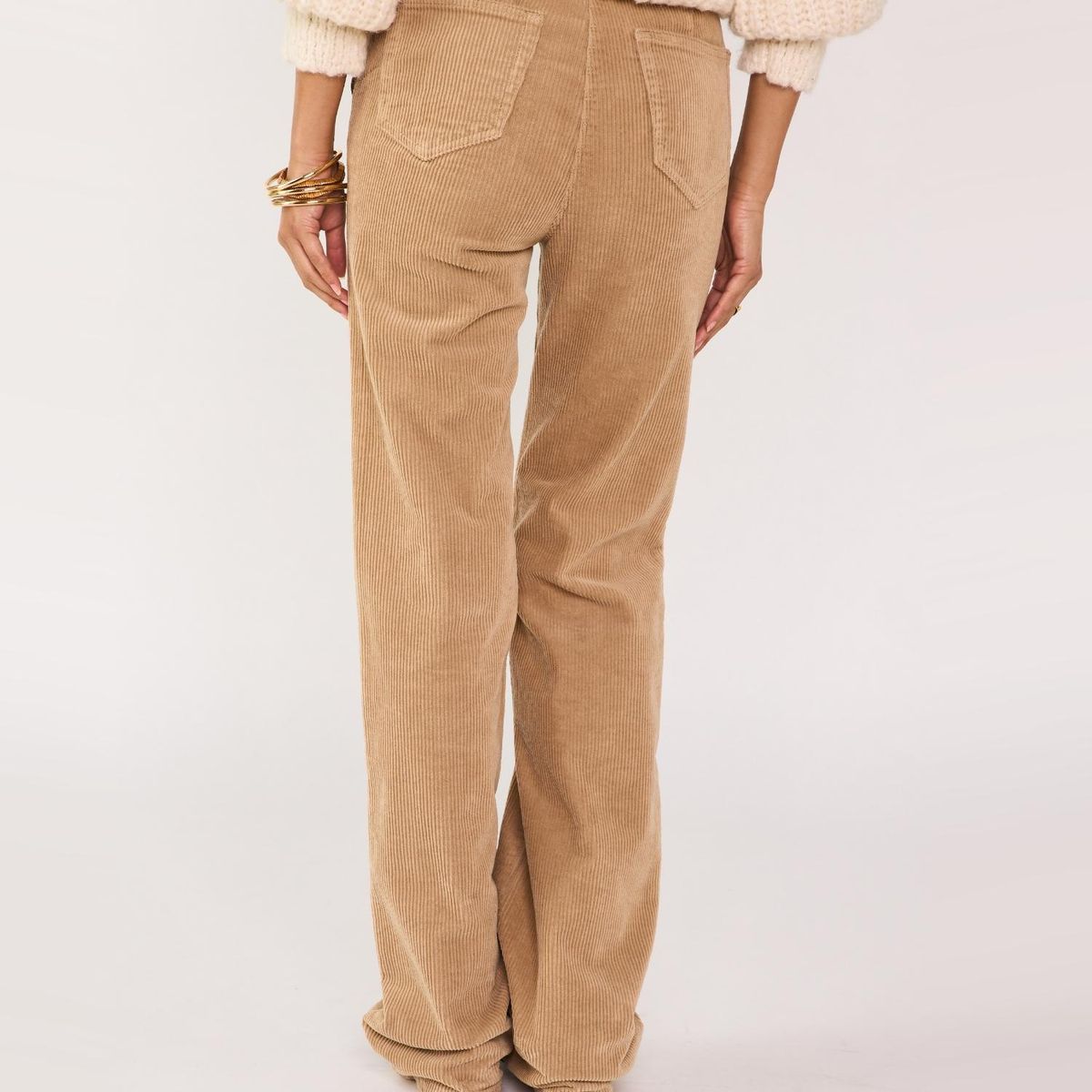 MAISON 123 - Pantalón Botones Algodón Mujer Maison 123