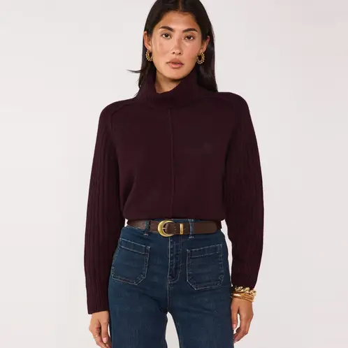 MAISON 123 - Sweater Botones Lana Mujer