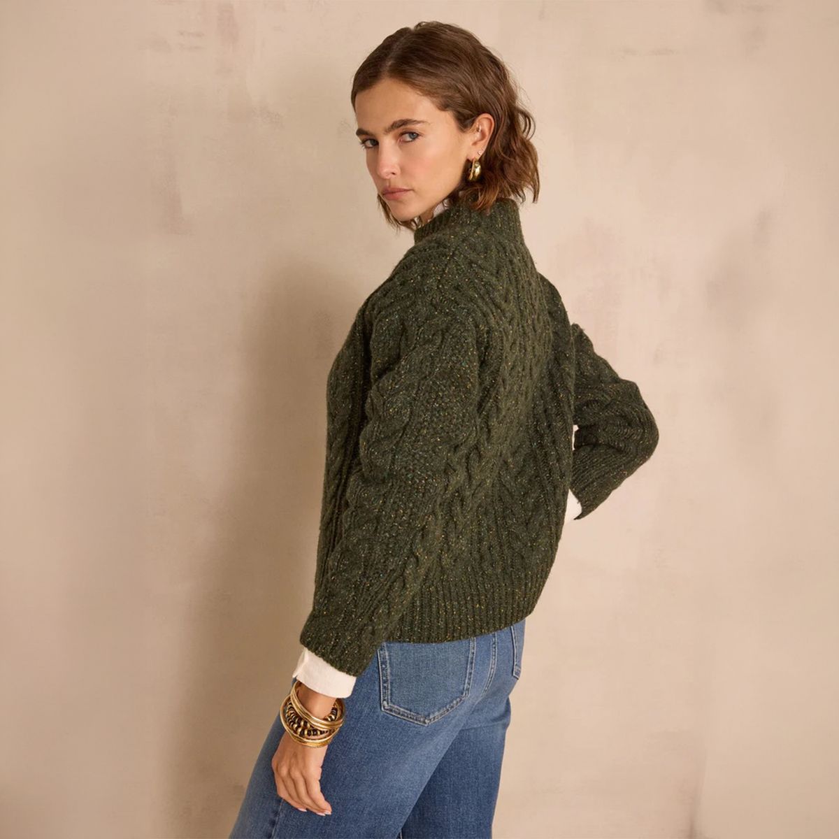 MAISON 123 - Sweater Jacquard Mujer Maison 123