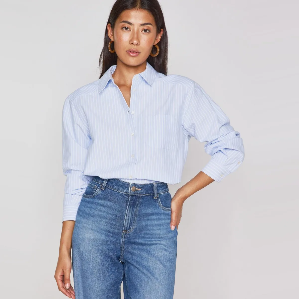 MAISON 123 - Blusa Rayas 100% Algodón Mujer Maison 123