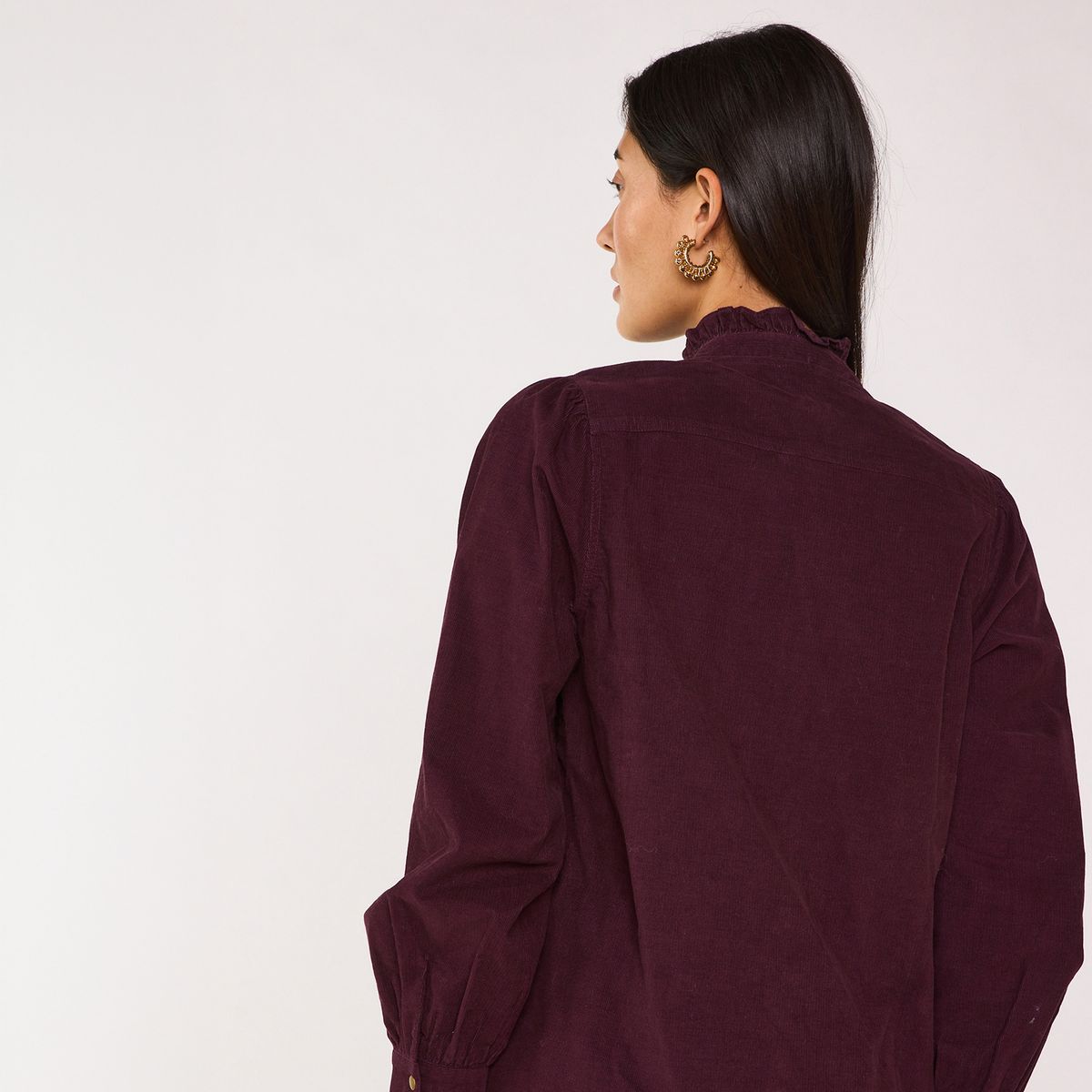 MAISON 123 - Blusa Cotelé 100% Algodón Mujer Maison 123