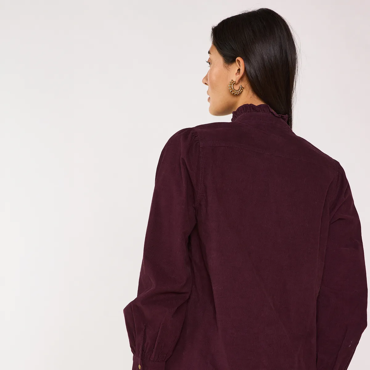 MAISON 123 - Blusa Cotelé 100% Algodón Mujer Maison 123