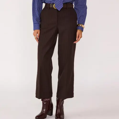 MAISON 123 - Pantalón Sastrero Lana Mujer