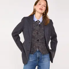 MAISON 123 - Blazer Lana Mujer