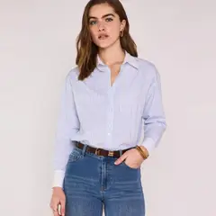 MAISON 123 - Blusa Rayas 100% Algodón Mujer 123