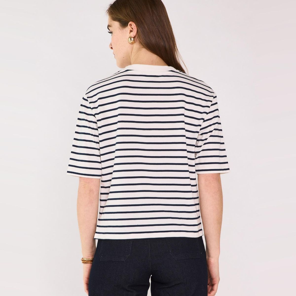 MAISON 123 - Polera 100% Algodón Mujer Maison 123