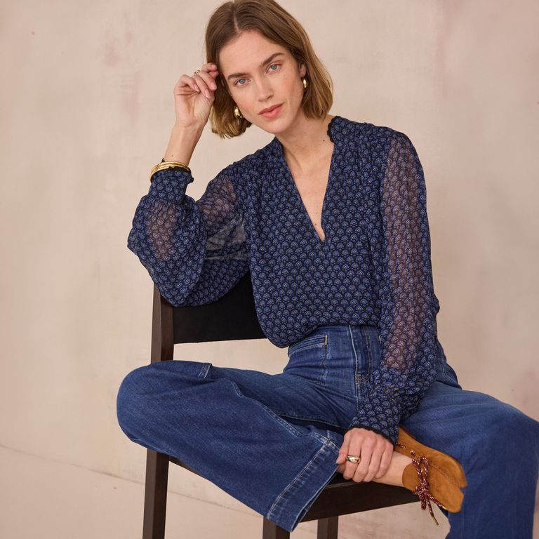Blusa Estampada Mujer