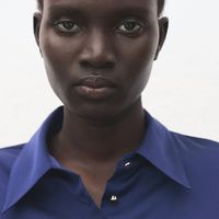 Blusa Fluida Satinada Mujer