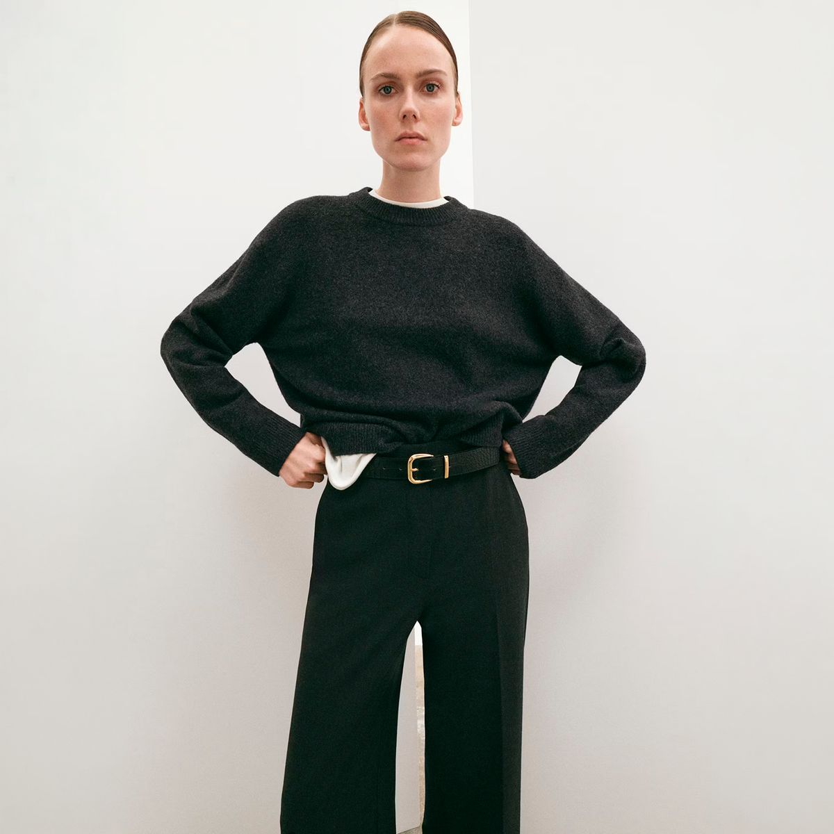 MANGO - Sweater Punto Medio Mujer Mango