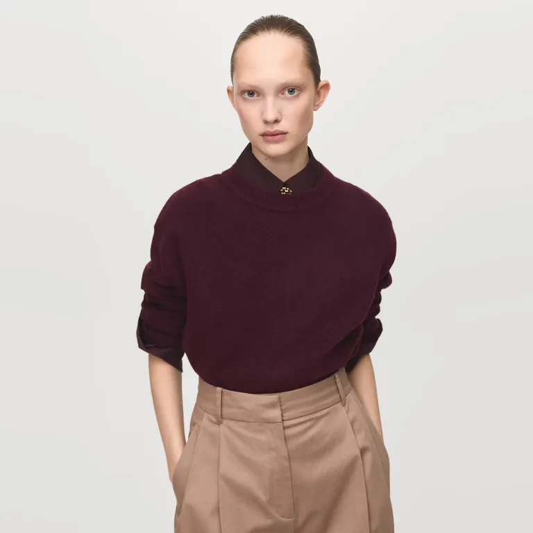 Sweater Punto Medio Mujer