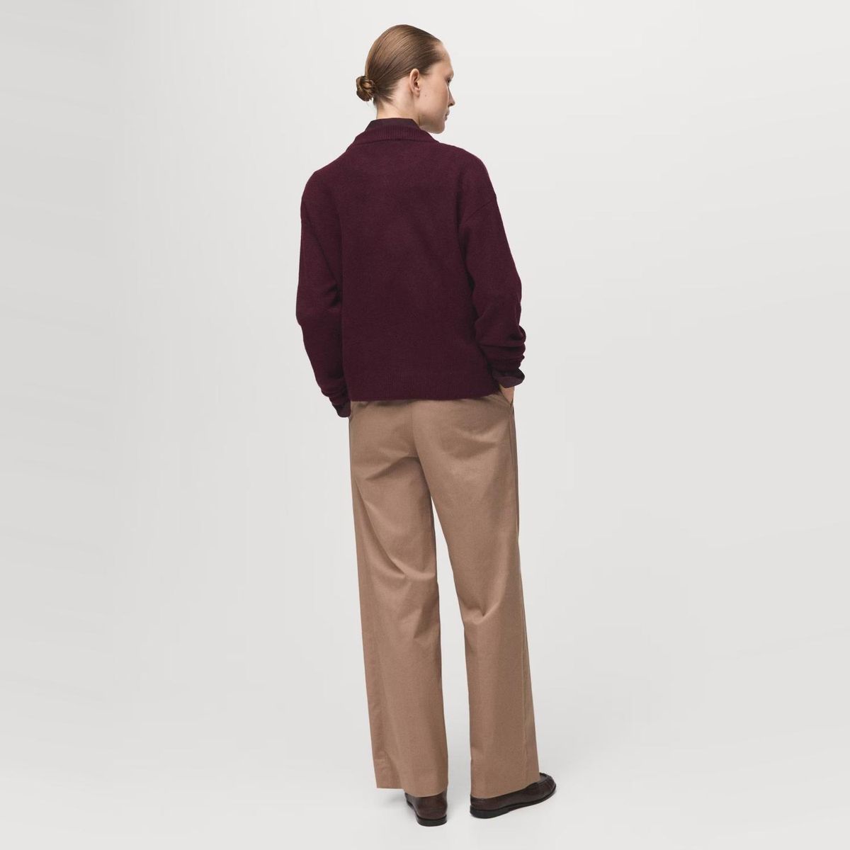 MANGO - Sweater Punto Medio Mujer Mango