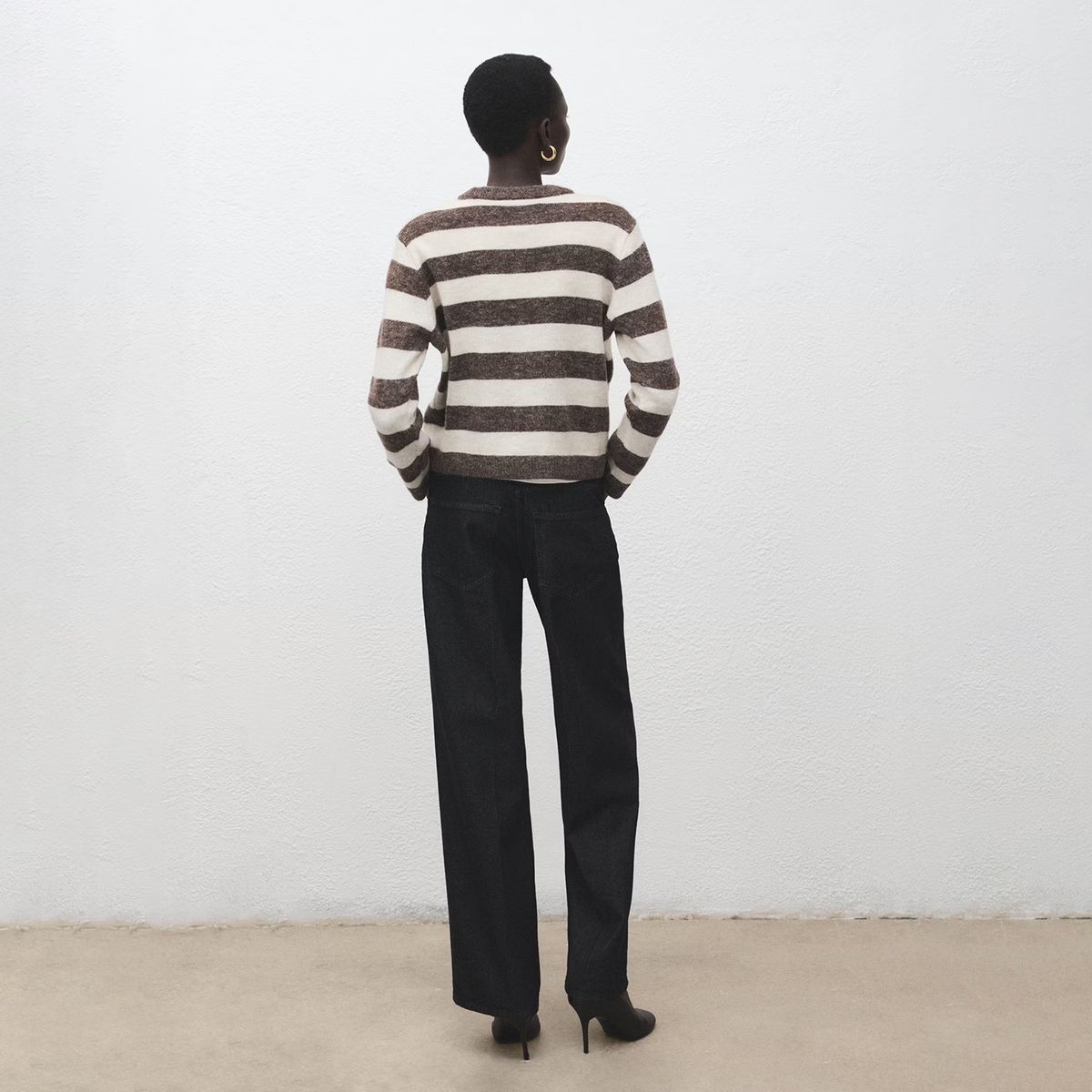 MANGO - Sweater Punto Rayas Mujer Mango