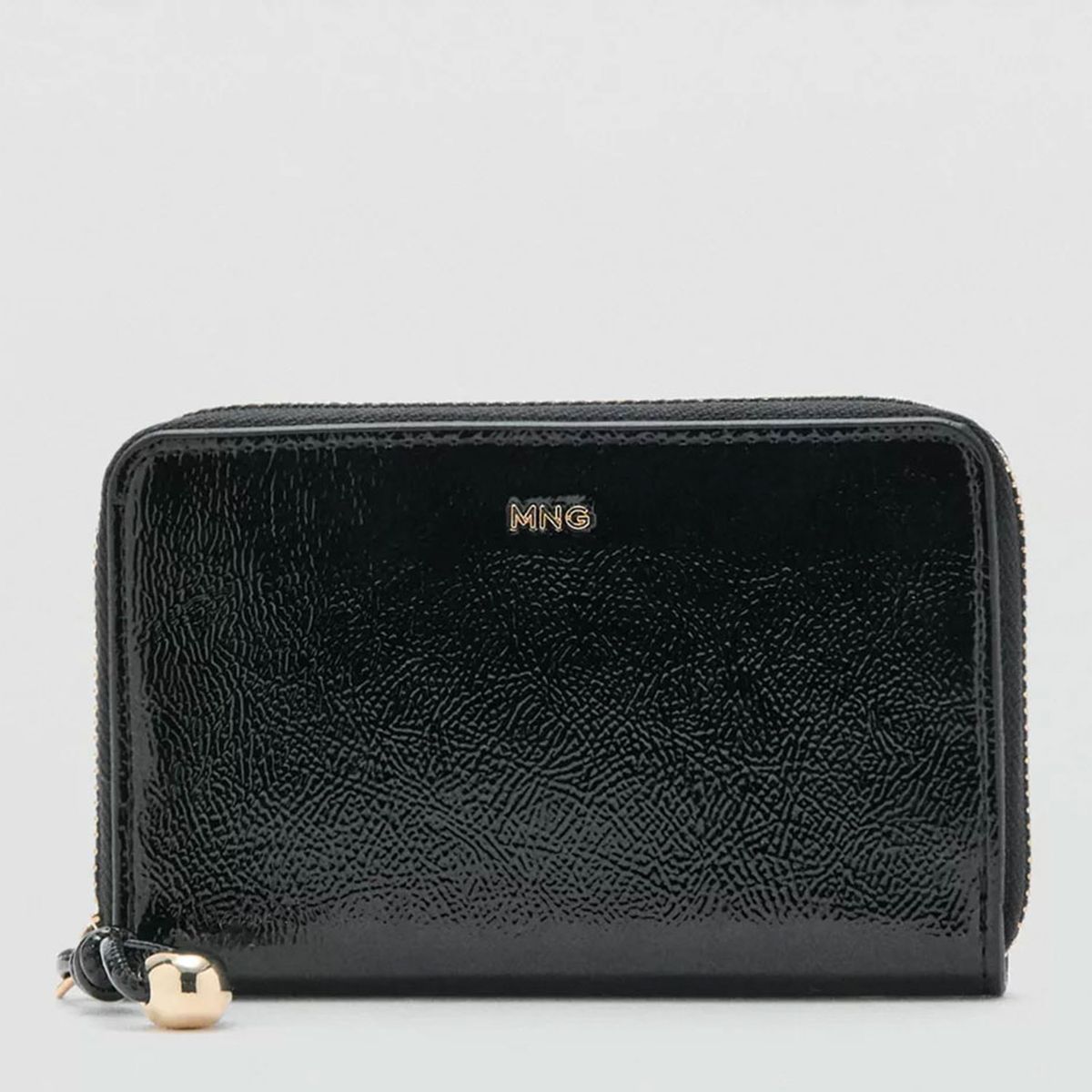 MANGO - Billetera Mediana Mini Abalorio Mujer Mango