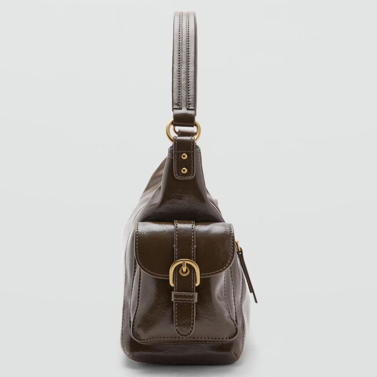 MANGO - Cartera Hombro Bolsillos Mujer Mango