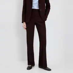MANGO - Pantalón Traje Raya Diplomática Mujer