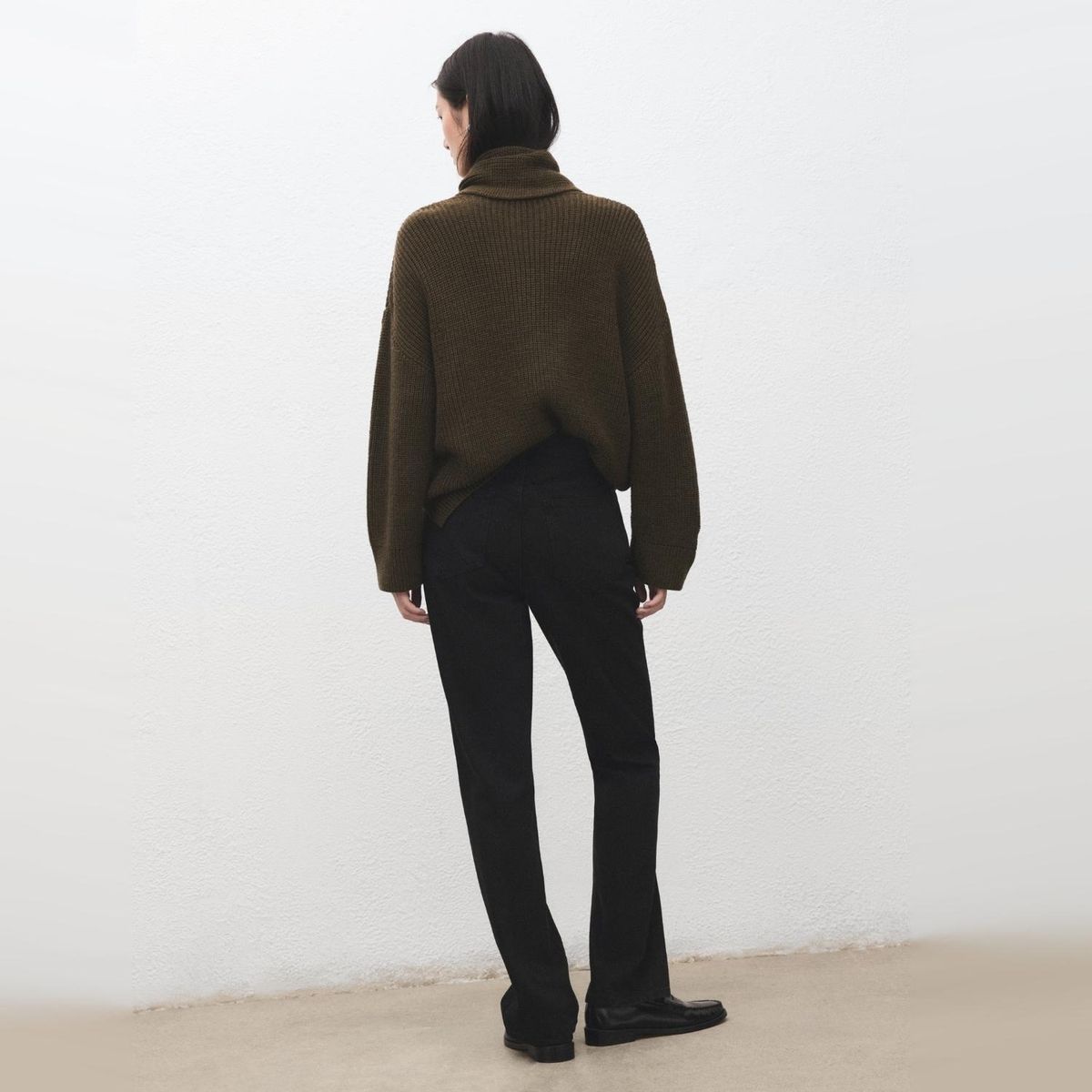 MANGO - Jeans Matilda Rectos Tiro Medio Mujer Mango