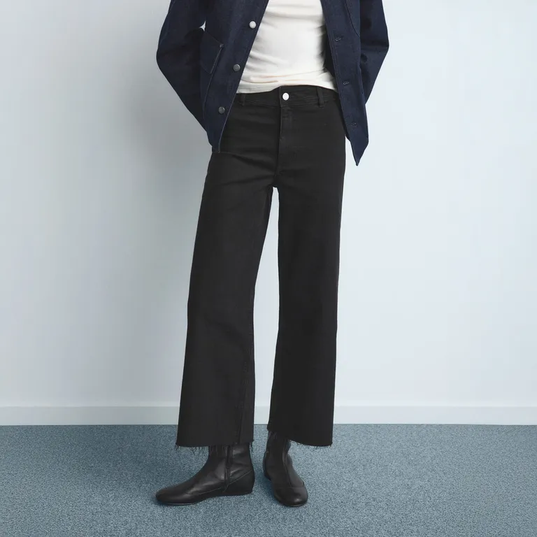 Jeans Catherin Culotte Tiro Alto Mujer