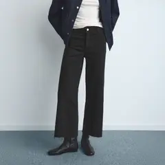 MANGO - Jeans Catherin Culotte Tiro Alto Mujer