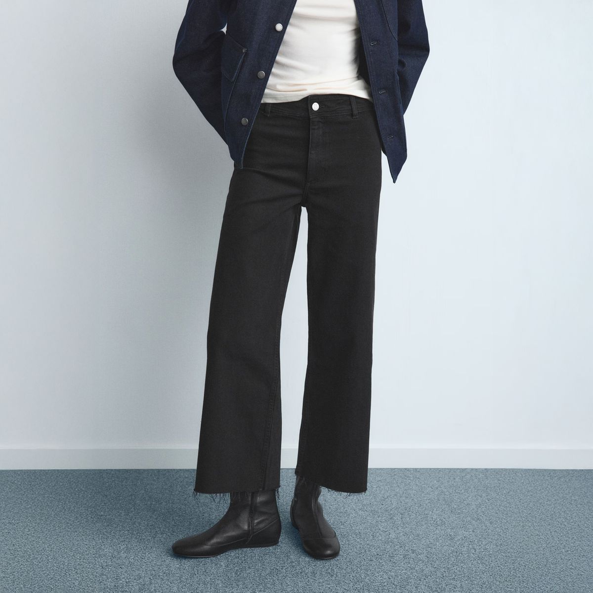 MANGO - Jeans Culotte Mujer Mango