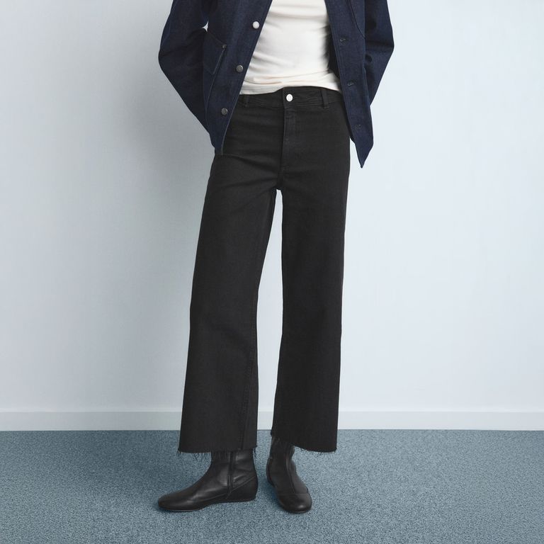 Jeans Catherin Culotte Tiro Alto Mujer