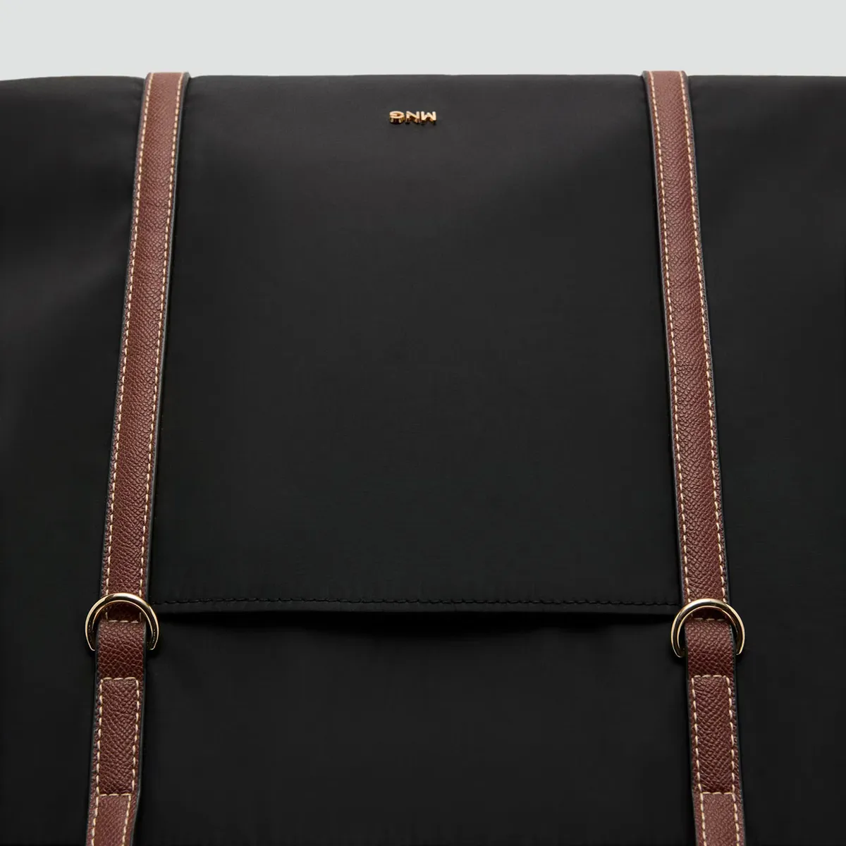 MANGO - Cartera Shopper Doble Asa Mujer Mango