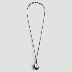 MANGO - Collar Colgante Metálico Mujer
