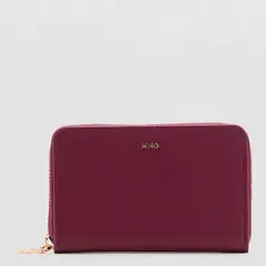 MANGO - Billetera Efecto Safiano Mujer