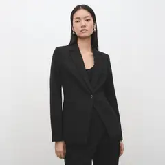 MANGO - Blazer Traje Entallada Mujer