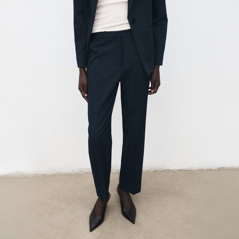 Pantalón Recto Traje Mujer