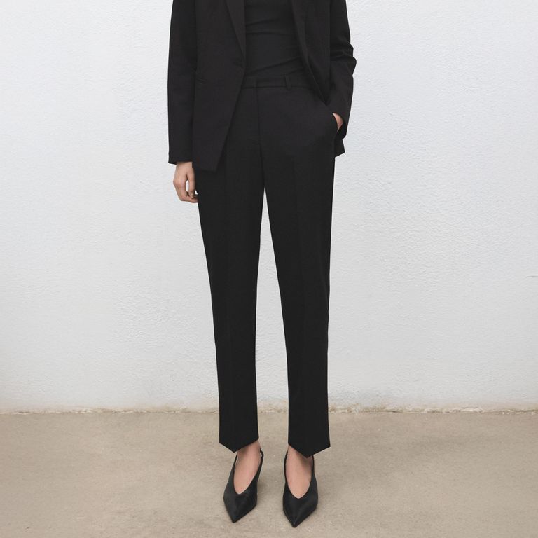Pantalón Recto Traje Mujer