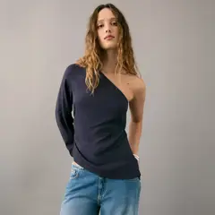 MANGO TEEN - Blusa Asimétrica Mujer